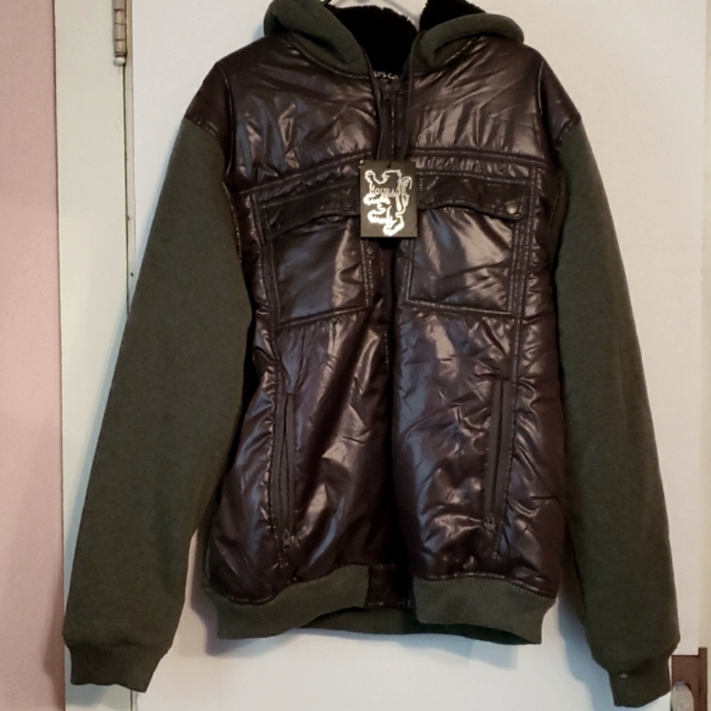 Courage Clothing Co. XXL Winter Coat Hoodie